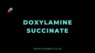 How to pronounce Doxylamine succinate [upl. by Atipul275]