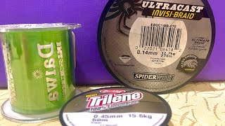 Tresse Nylon ou fluorocarbon cape fishing [upl. by Courcy]