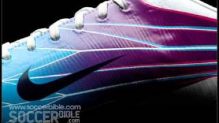 New Ronaldo Nike Mercurial Vapor Superfly II  WindchillDark ObsidianChlorine Blue [upl. by Aikem600]