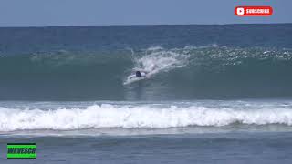 SURFING in Costa Rica Montezuma 2021 Cabuya Time [upl. by Paff]