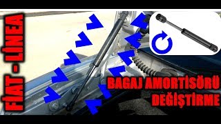 LİNEA BAGAJ AMORTİSÖRÜ DEĞİŞTİRME [upl. by Reamy970]