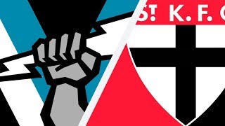 Highlights Port Adelaide v St Kilda [upl. by Gaylene502]