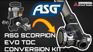 TopDownCenter TDC Bracket Integration Kit for ASG Scorpion 3A1 Evo Hopup Chamber by Airtech [upl. by Wendolyn]