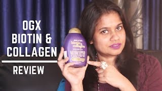 Organix Biotin amp Collagen Shampoo Review [upl. by Rossie330]