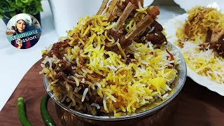 Mutton biryani recipe  How to make Mutton Biryani at home  Homemade Biryani  English Subtitle [upl. by Enahsal]