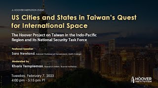 US Cities And States In Taiwan’s Quest For International Space  Hoover Institution [upl. by Nevad]