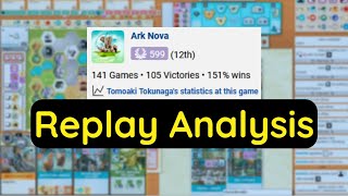 Ark Nova Replay Analysis 11 JDansp and Tomoaki [upl. by Saba]