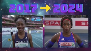 Cyréna SambaMayela  8 ans de carrière au sommet pour la reine du 100m haies 👑 [upl. by Oswal292]