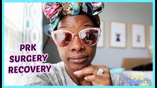 PRK Lasik EYE SURGERY  WEEK 1 RECOVERY [upl. by Akitahs]