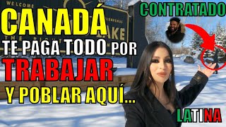 🚨NOTICIÓN Este lugar de Canadá BUSCA POBLAR con inmigrantes que QUIERAN trabajar EN ESTO [upl. by Amuh316]