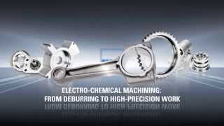 ElectroChemical Machining from EMAG Noncontact Precise Efficient [upl. by Nauqed]