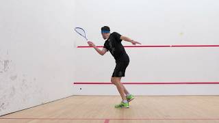 Squash tips Learn the backhand trickle boast [upl. by Schubert]