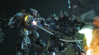 Galvatron vs Scourge Transformers Stop Motion [upl. by Alfredo]