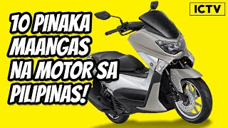 Top 10 Pinaka maangas at murang motor sa Pilipinas  budget scooter philippines  murang motor [upl. by Ylrrad]