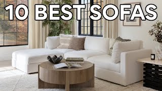 TOP 10 SOFAS FOR EVERY BUDGET YOU MUST SEE THESE [upl. by Bainter]