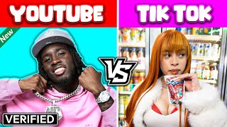 YOUTUBE RAPPERS vs TIKTOK RAPPERS 2023 [upl. by Tallbot]