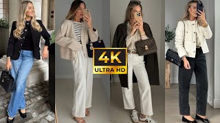 Outfits con distintos tipos de CHAQUETAS para mujer [upl. by Jac]