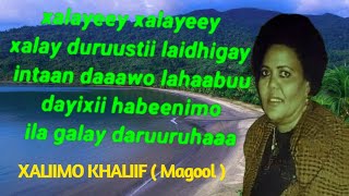 xalay durusti  xalay daruustii lay dhigay  xalay magool  xaliimo khaliif magool hees jaceyl [upl. by Terencio]