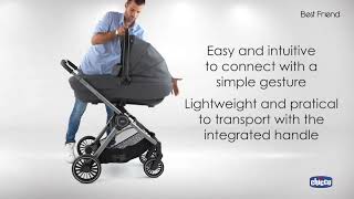 Best Friend Comfort Carrycot the comfy and practical carrycot  Chicco English [upl. by Leff419]