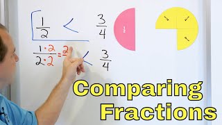 Comparing Fractions Using Common Denominators  467 [upl. by Orianna]