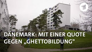 Dänemark Mit einer Quote im Wohngebiet gegen quotGhettobildungquot  Weltspiegel [upl. by Nodal]