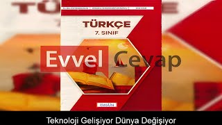 Teknoloji Gelişiyor Dünya Değişiyor Metni Etkinlik Cevapları 7 Sınıf Türkçe [upl. by Eeleimaj342]