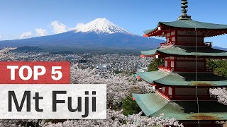 Top 5 Things to do Around Fuji  japanguidecom [upl. by Lionello938]