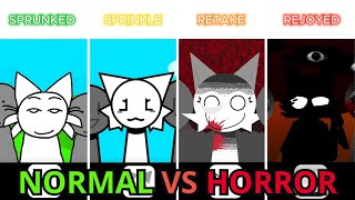 The Ultimate Incredibox MODS FaceOff Sprunked VS Sprinkle VS Retake VS Rejoyed [upl. by Hakeber]