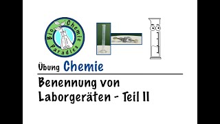 Übung Chemie – Benennung von Laborgeräten II [upl. by Corotto]