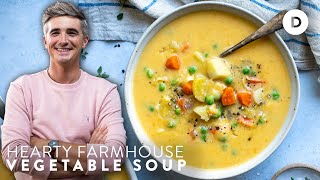 THE VEGETABLE SOUP Irish Farmhouse Vegetable Soup Recipe [upl. by Ettenwahs]