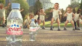 Reklama wody EVIAN  EVIAN Roller Babies [upl. by Talanta]