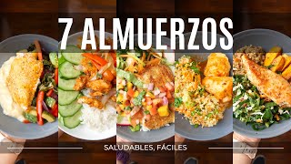 UNA SEMANA DE ALMUERZOS SALUDABLES  Michela Perleche [upl. by Leund175]