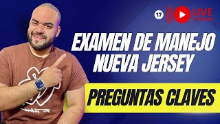 EXAMEN TEORICO DE MANEJO NEW JERSEY 2024 I Aprobarás con estas preguntas 17 [upl. by Enilrac986]