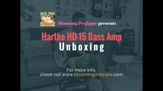 Hartke Bass Amp Unboxing [upl. by Zullo885]