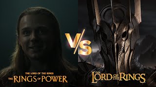 Rings of Power vs LOTR Saurons Defeats Comparison [upl. by Reinke903]