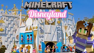 Its A Small World Minecraft Disneyland [upl. by Murat85]