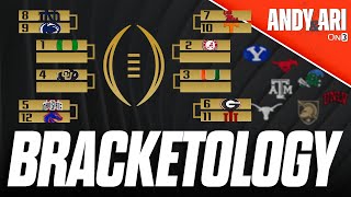 College Football Playoff BRACKETOLOGY Week 13  CFP after BYU Tennessee fall in BIG 12 SEC play [upl. by Rorie477]