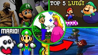 Top 5 Cosas que Luigi puede hacer y Mario NO [upl. by Ennaeirb266]