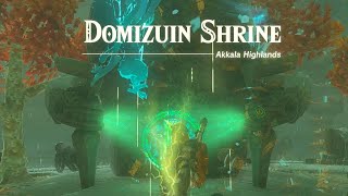 How to Complete Domizuin Shrine in Zelda Tears of The Kingdom Domizuin Shrine Walkthrough [upl. by Salim878]