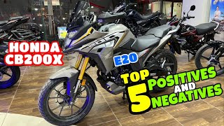 WATCH THIS BEFORE BUYING New 2023 Honda CB200X  OBD2 Honda CB 200x Top Positive amp Negative Points [upl. by Ttenneb124]