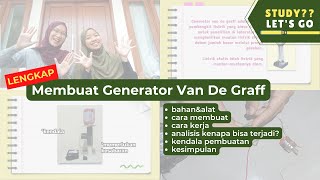 Membuat Generator Van De Graff Sederhana [upl. by Etnoel289]