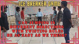 Jumping  North South East West🥳  Ice breaker game [upl. by Ydualc]