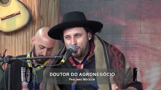 Paulinho Mocelin  quotDoutor do Agronegócioquot 🎹🎶Encontro com Os Serranos na TV 📺 [upl. by Htezzil]