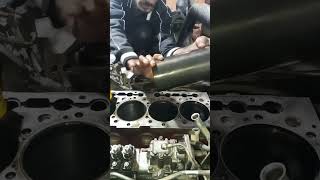 How to Engine sleeve fitting enginefixit mechanic repairing repair [upl. by Cinnamon]