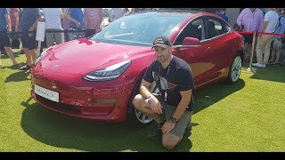 Tesla Model 3 Long Range 75kwh  First Touch  REVIEW [upl. by Salene]