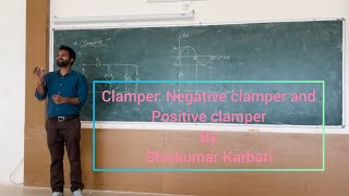 Clamper  Negative clamper and Positive clamper [upl. by Jarrod552]