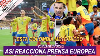 ASI REACCIONA PRENSA EUROPEA a GOLEADA de COLOMBIA vs PANAMA COPA AMERICA 2024 [upl. by Oakes]