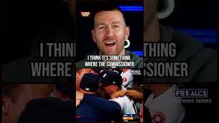 Todd Frazier says 2017 Astros cheating scandal still stings mlb baseball yankees houstonastros [upl. by Smukler]