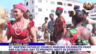 ST MARTINS OF TOUR CATHOLIC CHURCH MABUSHI ABUJA CELEBRATES FEAST AND CULTURAL DAY [upl. by Marcella]