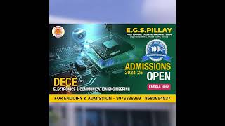 EGS Pillay Polytechnic College Nagapattinam  Admission Opens 202425 [upl. by Audras447]